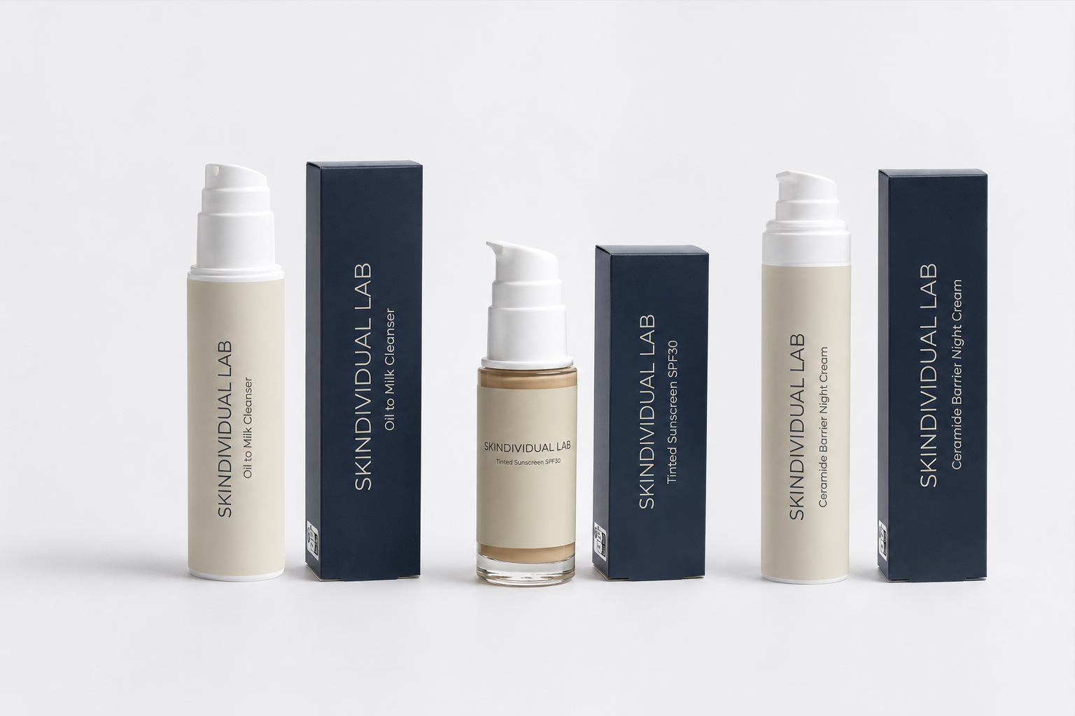 Skindividual Lab supporting products